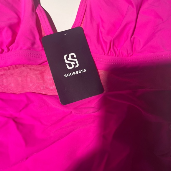 SUUKSESS Slimming Tummy Control
Mesh High Waisted Monokini - Picture 8 of 8